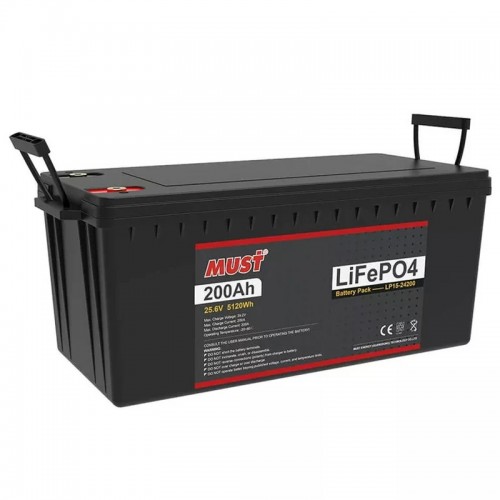 Аккумуляторная батарея LiFePO4 MUST LP15-24200 (25,6V 200 А)