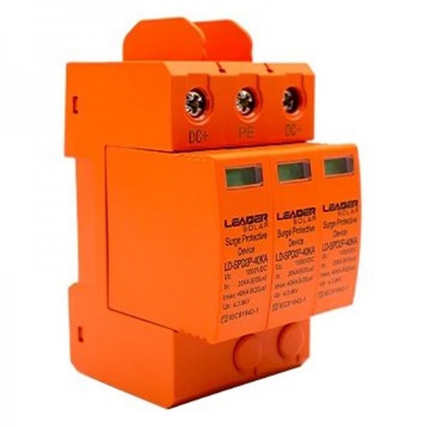УЗИП постоянного тока LEADER 1000В 3P LD-SPD3P-40KA-1000 — изображение 3